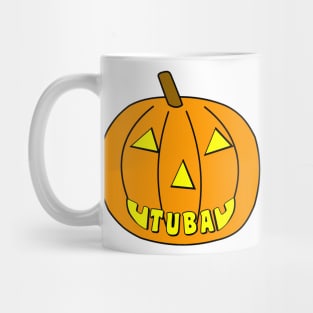 Tuba Halloween Pumpkin Mug